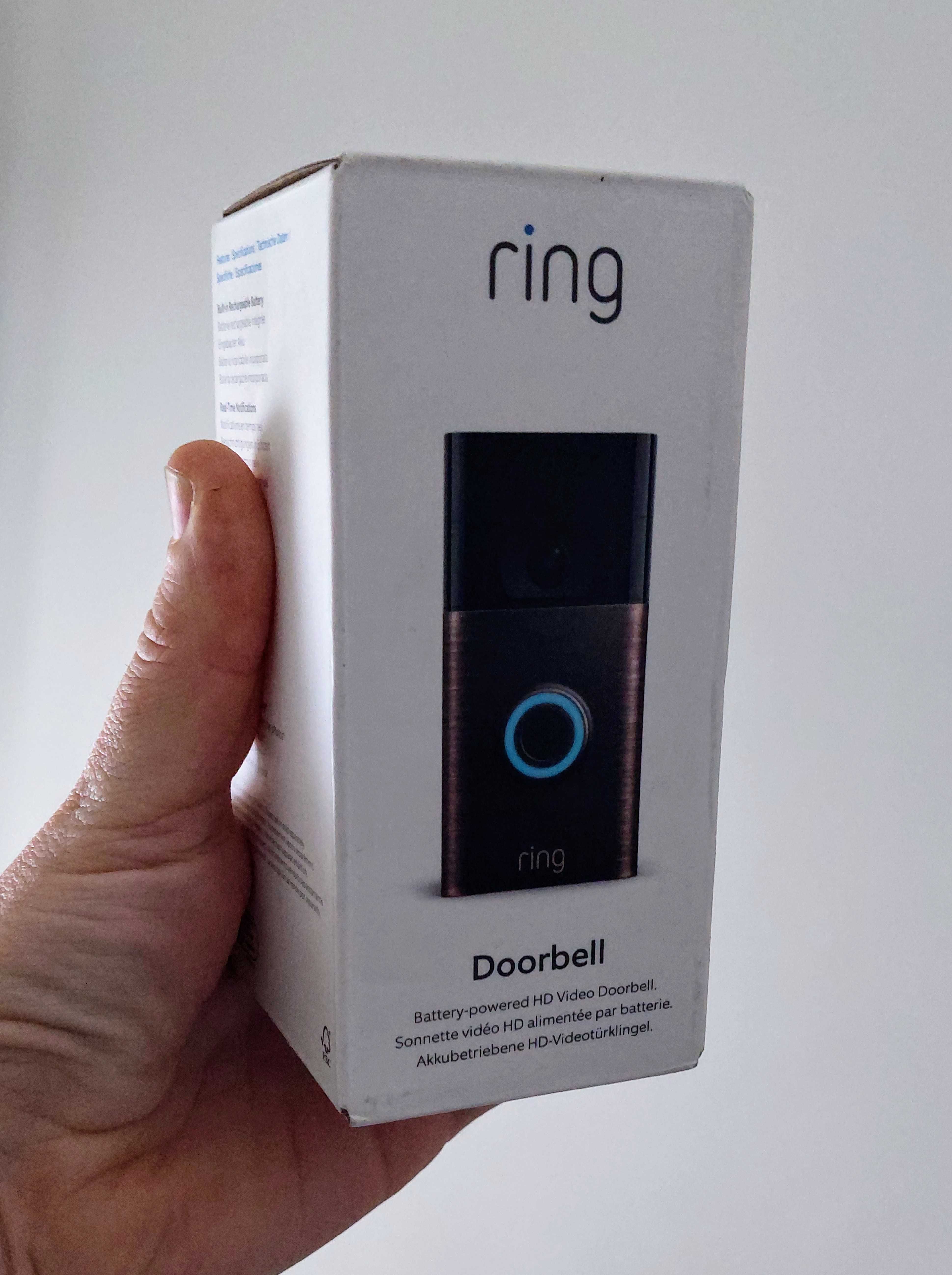 Ring Video Doorbell – 1080p HD, motion detection, easy installation