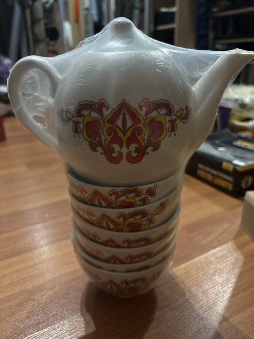 Набор кесе и чайник