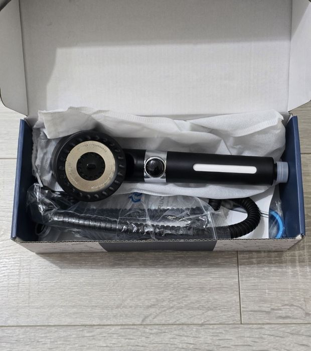 Pară de duș cu filtru MEKO, presiune ridicată, 15 straturi de filtrare