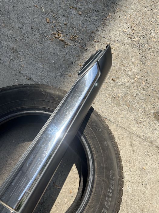 Оригинален хром ляв, шофьорски праг за Citroen C-crosser, Peugeot 4007