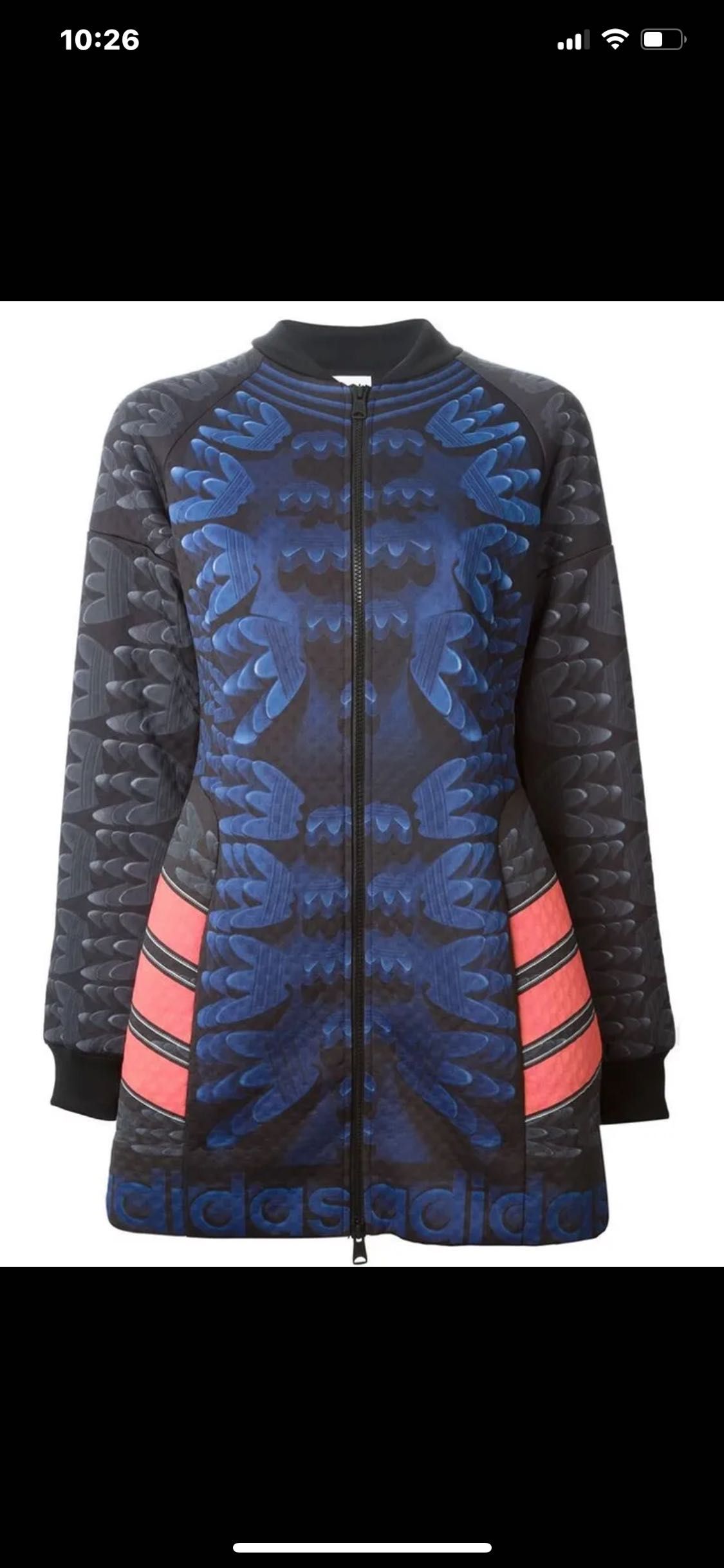 Adidas MARY KATRANTZOU дизайнерска рокля / яке