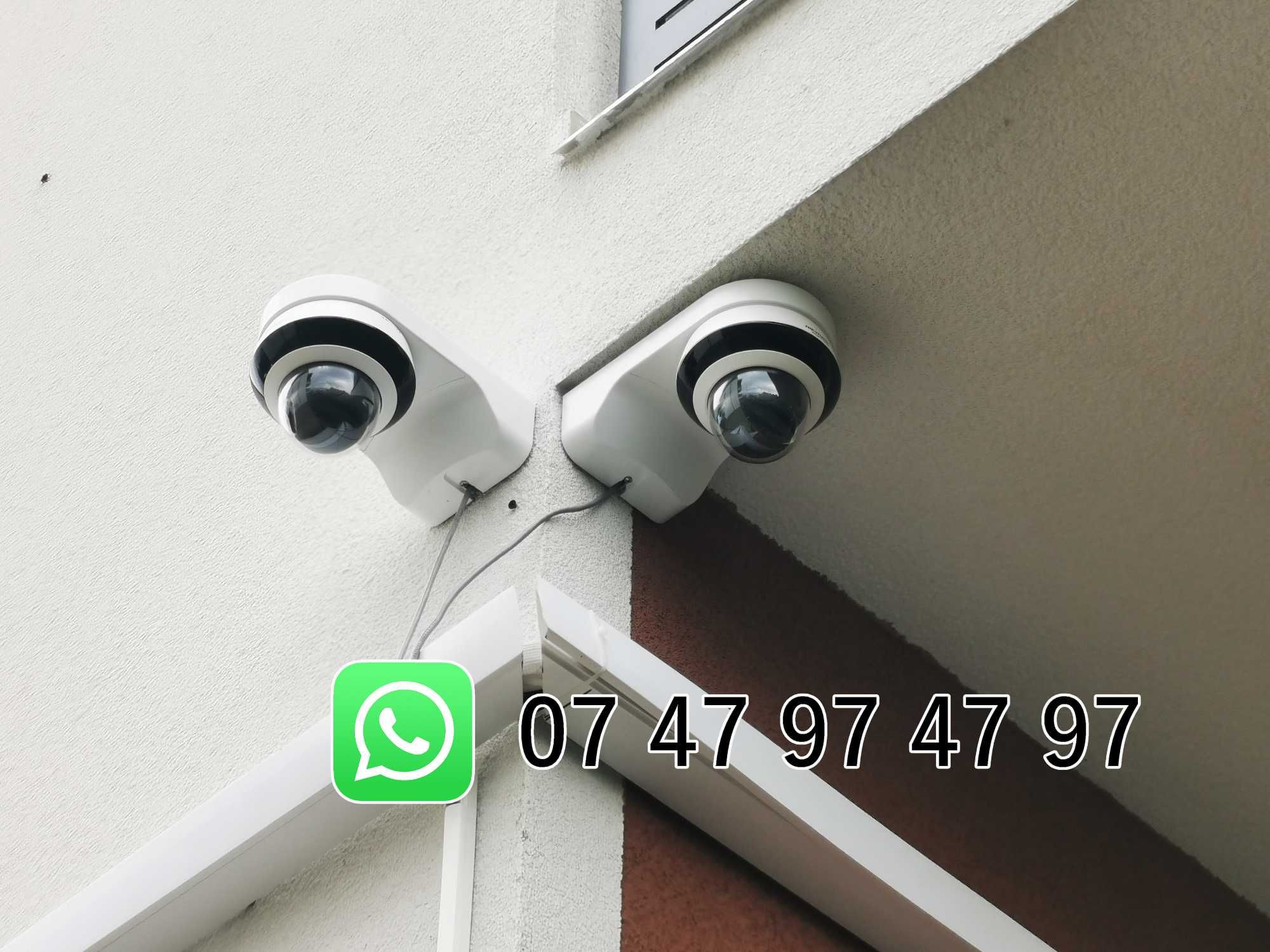 4 8 camere supraveghere video Dahua montaj instalare Borsa Moisei