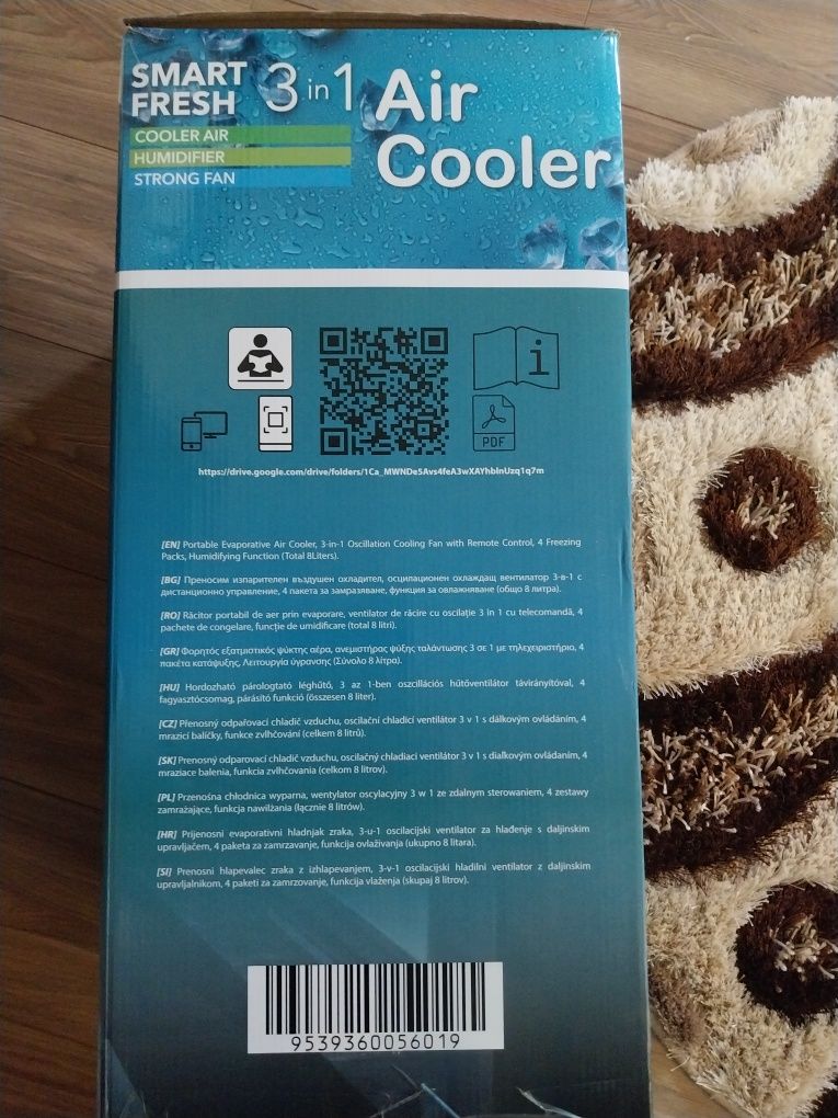 Aparat de aer condiționat portabil cu umidificator
