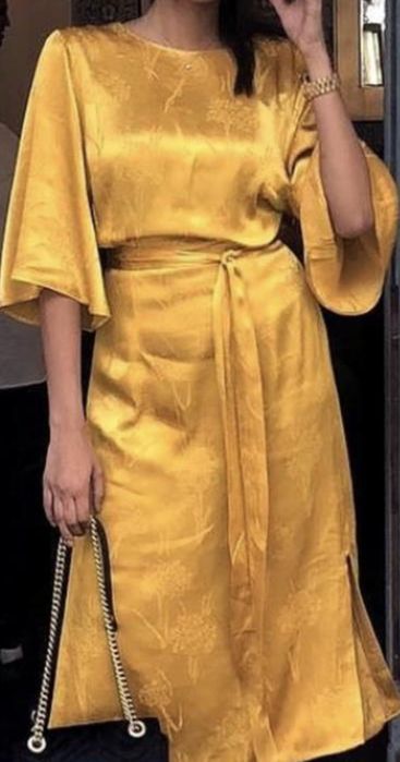 Rochie H&M material satinat nouă