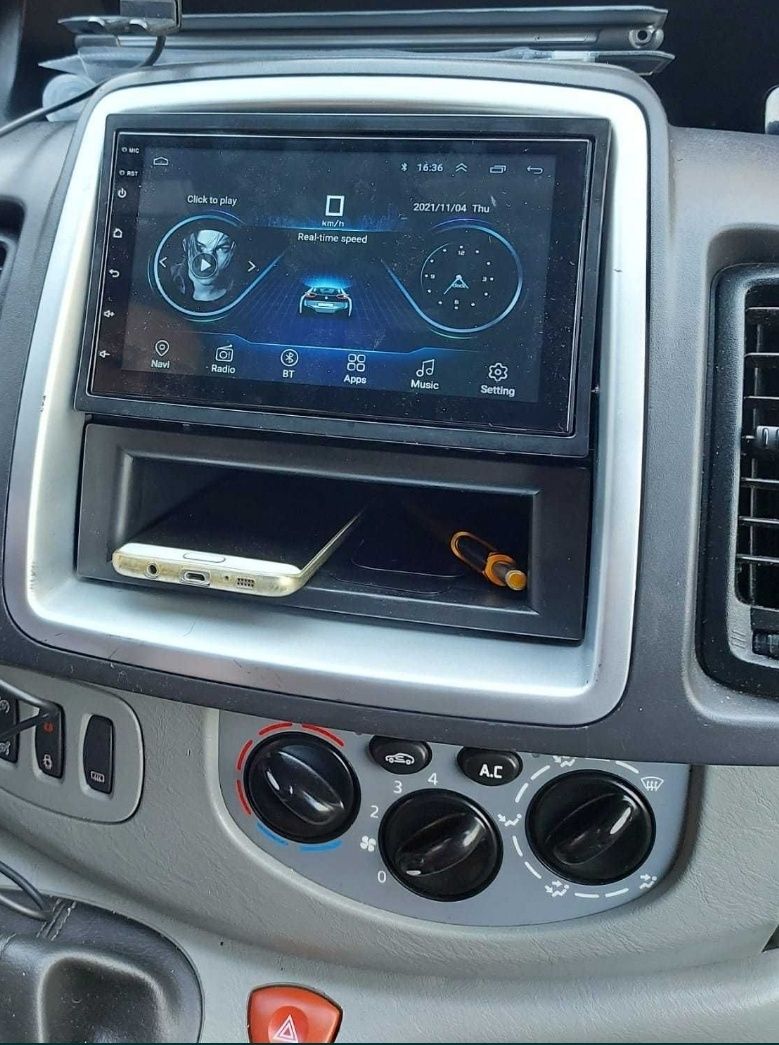 Navigatie GPS Android Opel Vivaro Renault Trafic YouTube Wi-Fi Waze BT