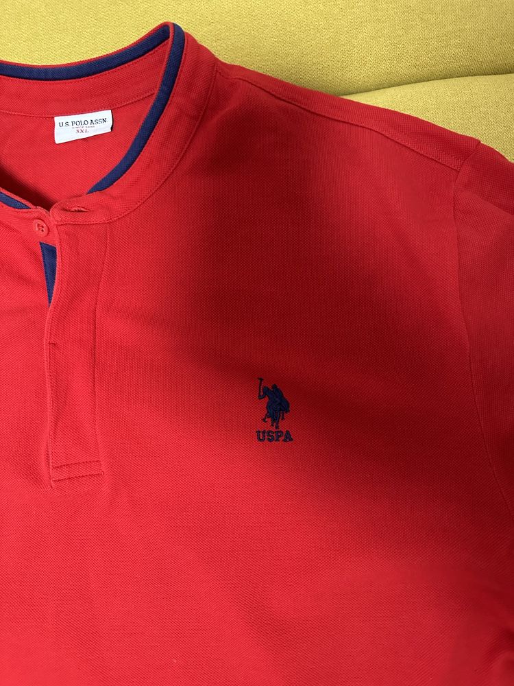 Tricou Us Polo Assn Nou Barbati (marimea 3XL dar se potriveste la XXL)