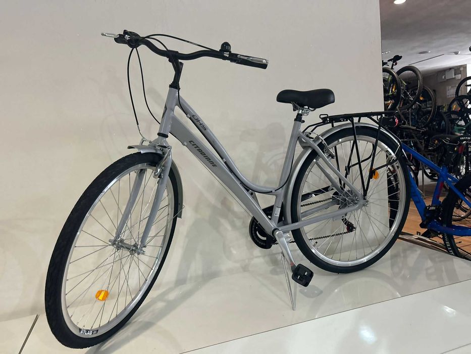 Bicicleta Oras Dhs City 28001 - 28 Inch, L, Argintiu
