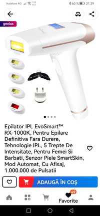 Vand Epilator Ipl EvoSmart RX-1000K