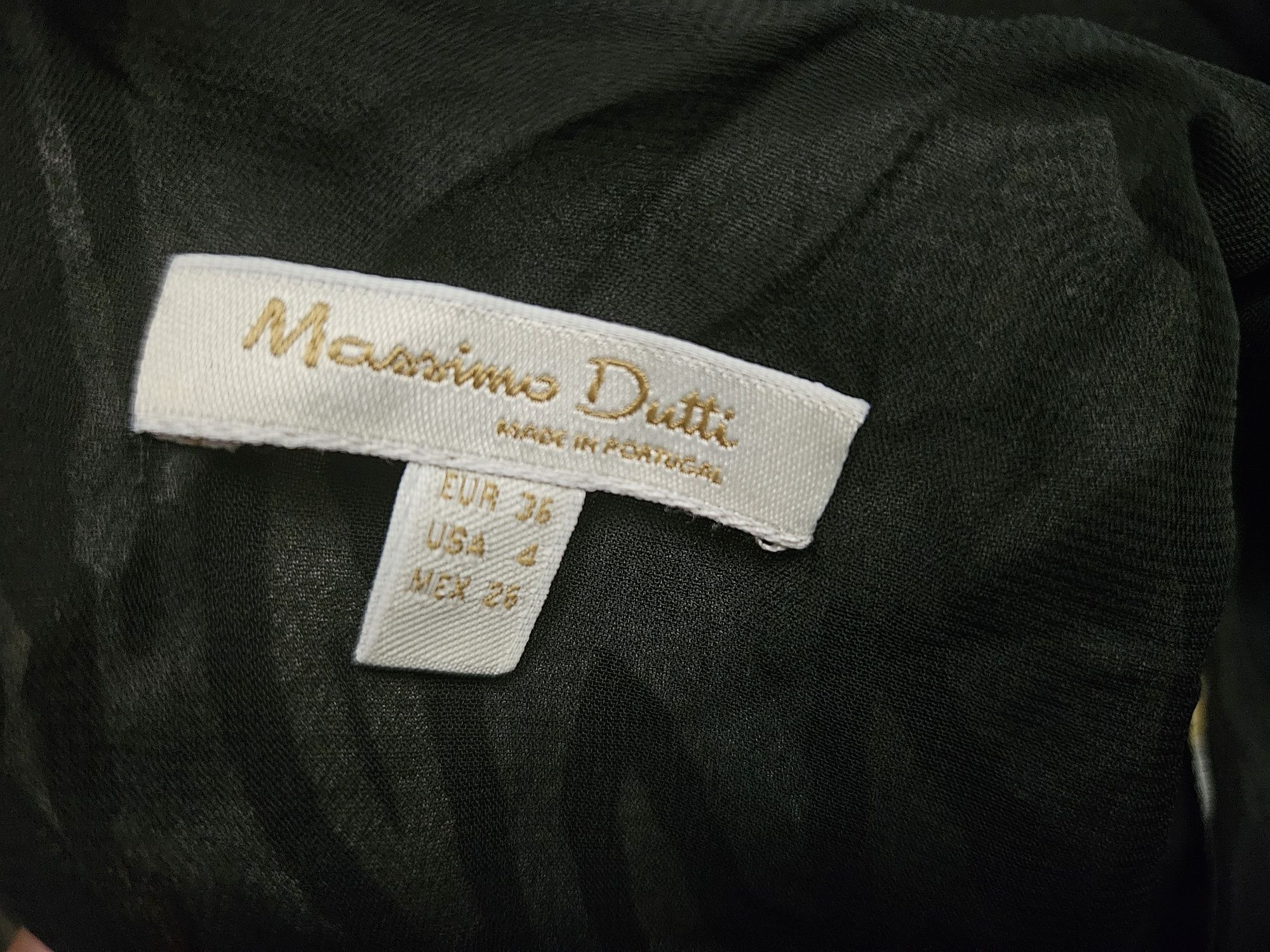 Massimo Dutti дълга ефирна рокля 36 S