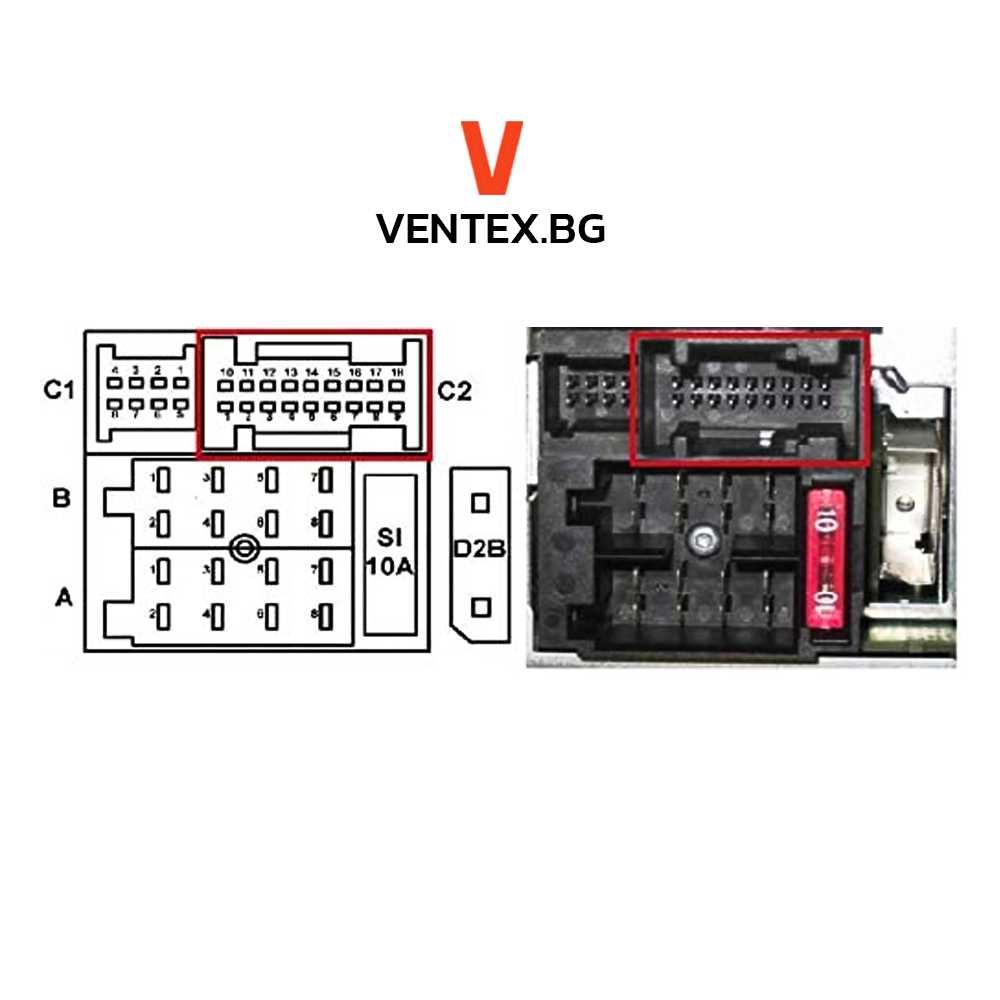 AUX кабел за Mercedes-Benz COMAND 2.0 аукс команд W202 W203 W208 W211