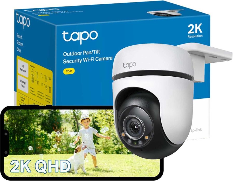 Camera Supraveghere Wireless TP-LINK Tapo TC41 3MP NOUA Garantie Altex