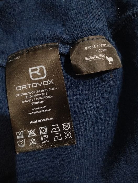 Bluză de corp Ortovox 185 mărime M bărbați