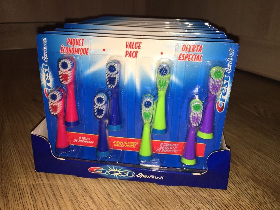Глави за четки за зъби Crest spin brush