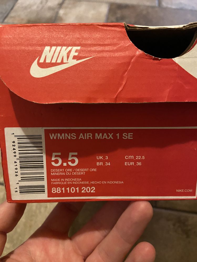 Nike air max 1 se