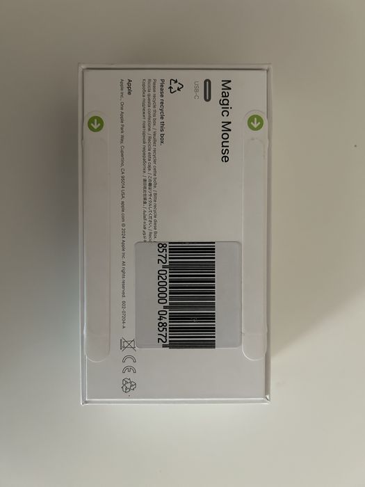 Apple Magic Mouse 3  White A3204 Нова запечатана!!
