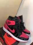 Jordan 1 High Patent Bred noi