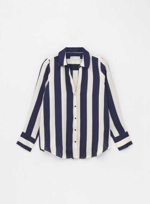 Camasa Lefties office dungi verticale cu maneca lunga