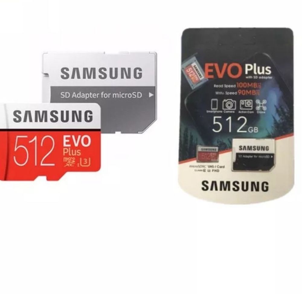 Samsung microSDXC 512 gb EVO Plus