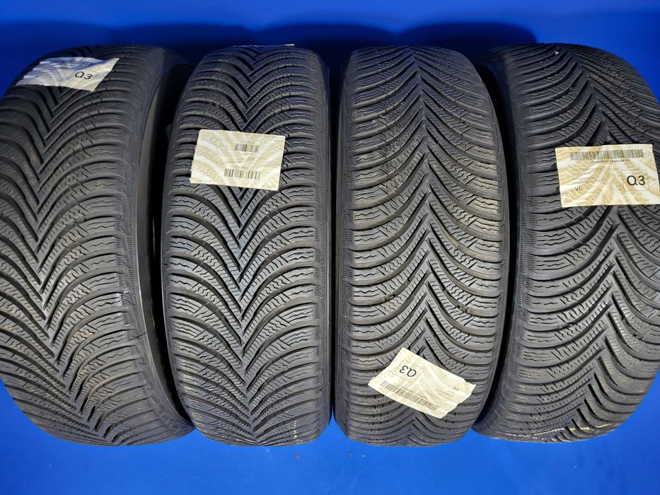Vand set 4 anvelope 205 60 16 Michelin Alpin m+s foarte bune an 2022