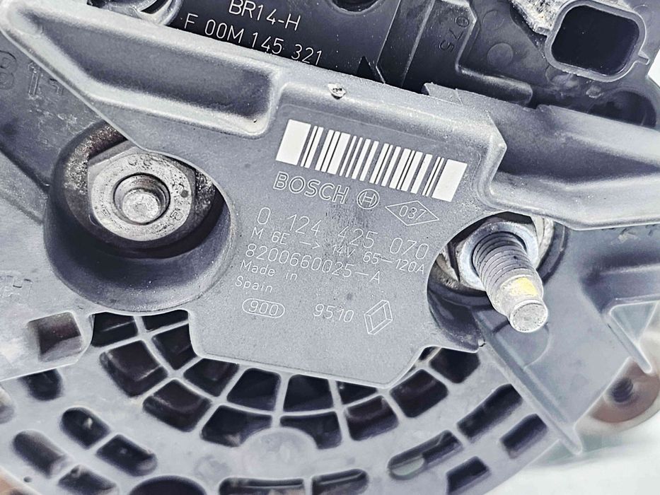 Alternator  Renault Megane 3 [Fabr 2008-2015] 8200660025-A / 012442507