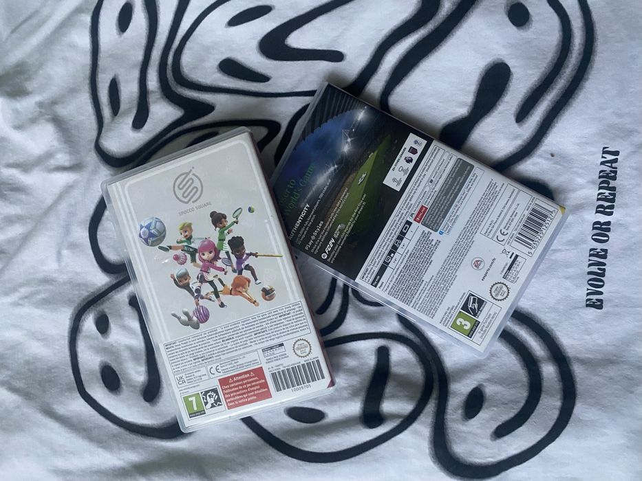 doua jocuri nintendo fc 24 si nintentdo sports