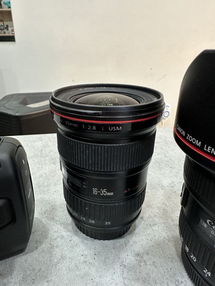 Blackmagic Camera 6K + Canon EF 11-24mm f4 + Canon EF 16-35mm f/2.8L