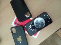 iphone 11 red 64gb baterie noua + 2 huse mobilfox cadou