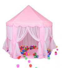 Большой розовый шатер домик детский