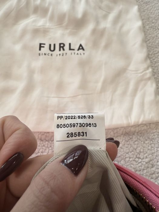 Розова чанта Furla Primavera