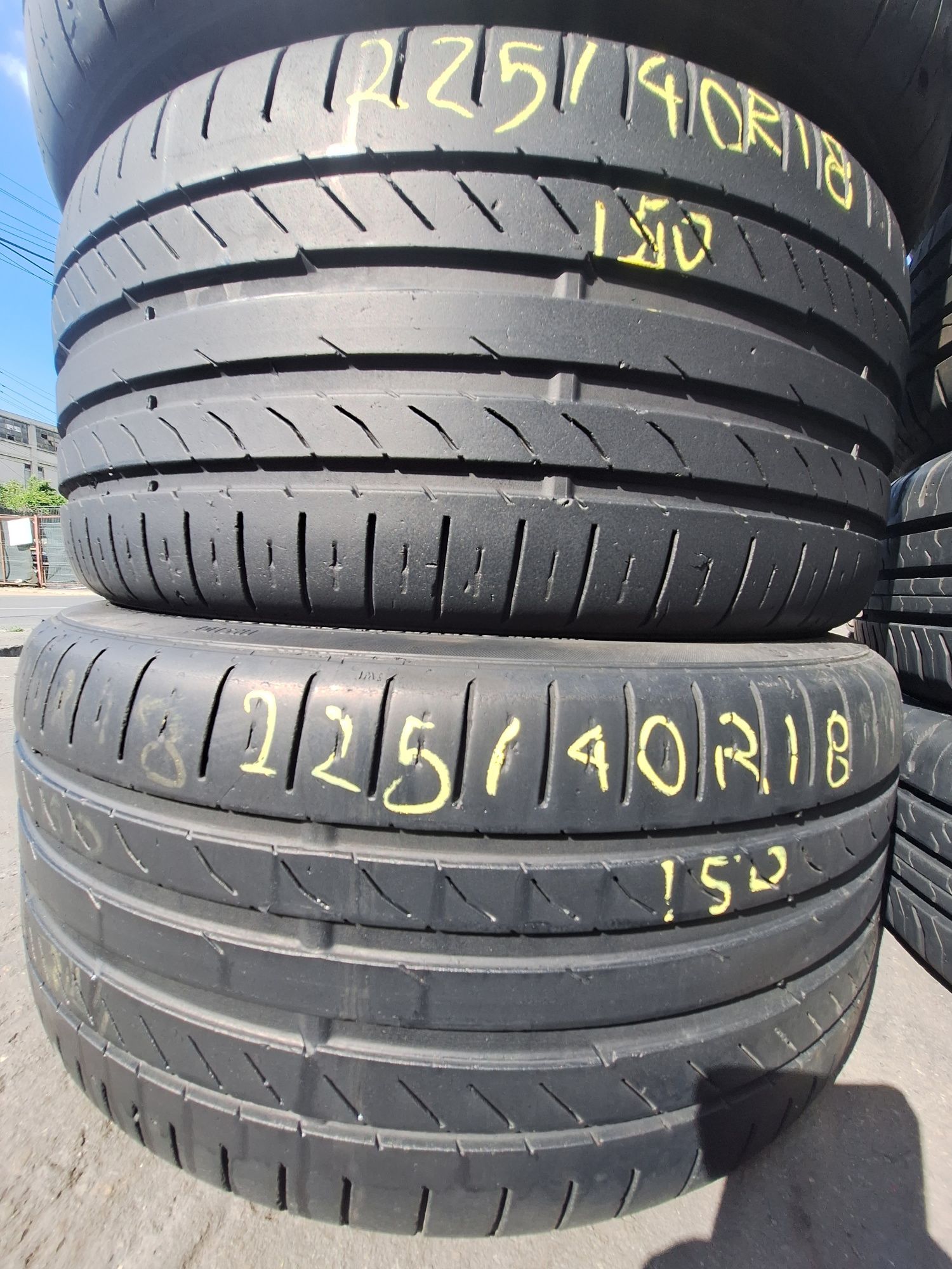 4 anvelope vara 225/40r18 Continental rft Ssr runflat Montaj Gratuit