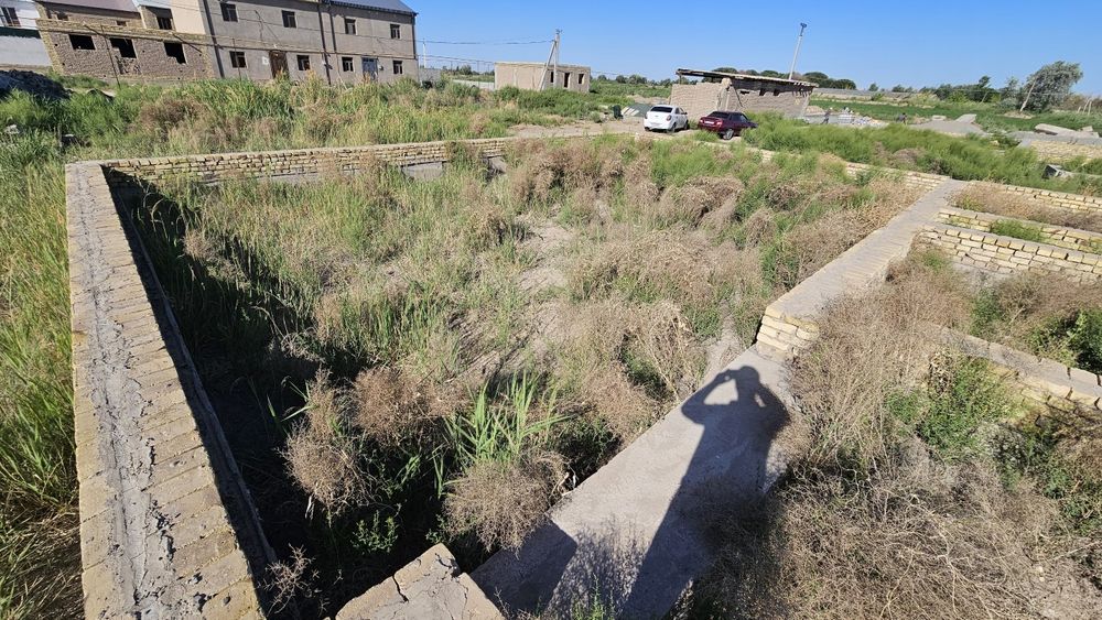 Urganch tumani Goybu Turkmanlik maxallasida 360m2 fundament qilingan