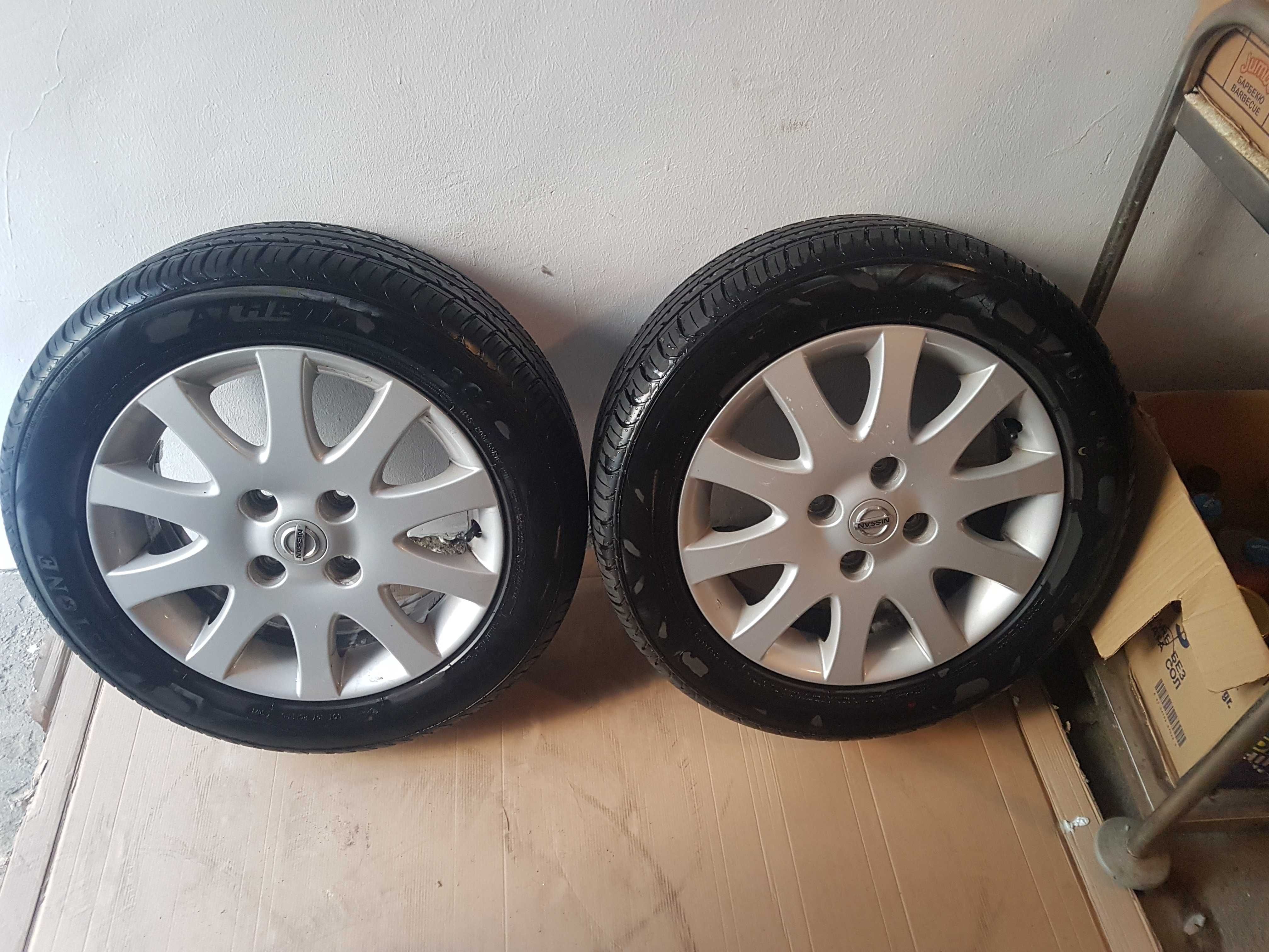 Джанти с гуми 16 цола Nissan Almera