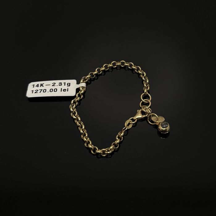 Bijuteria Royal bratara din aur 14k 2.31 gr