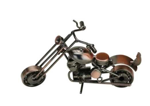 Motocicleta decorativa Chopper Rat Bike, macheta metal