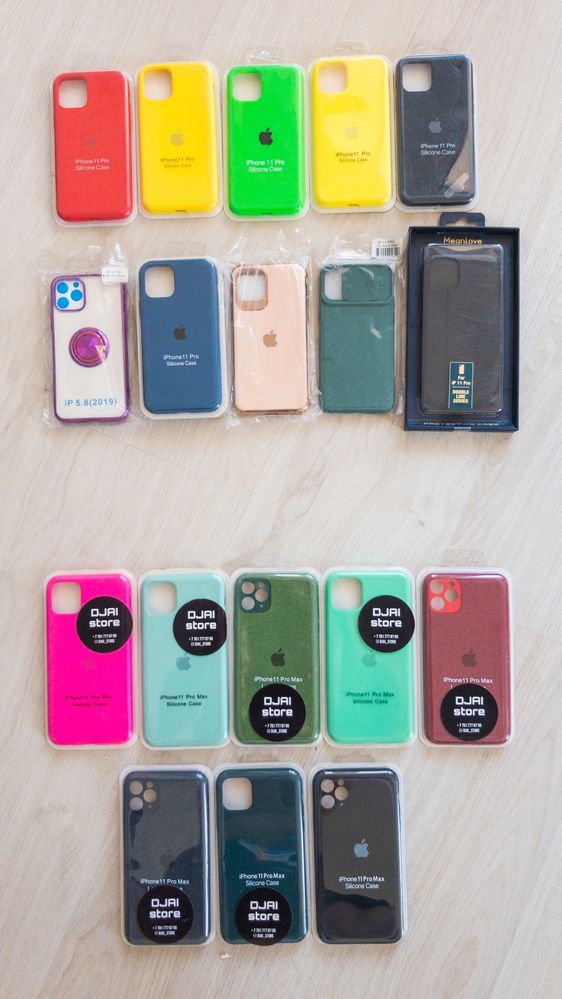 iPhone чехолдары/Чехлы на айфоны