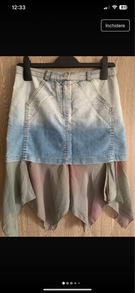 Fusta scurta vintage