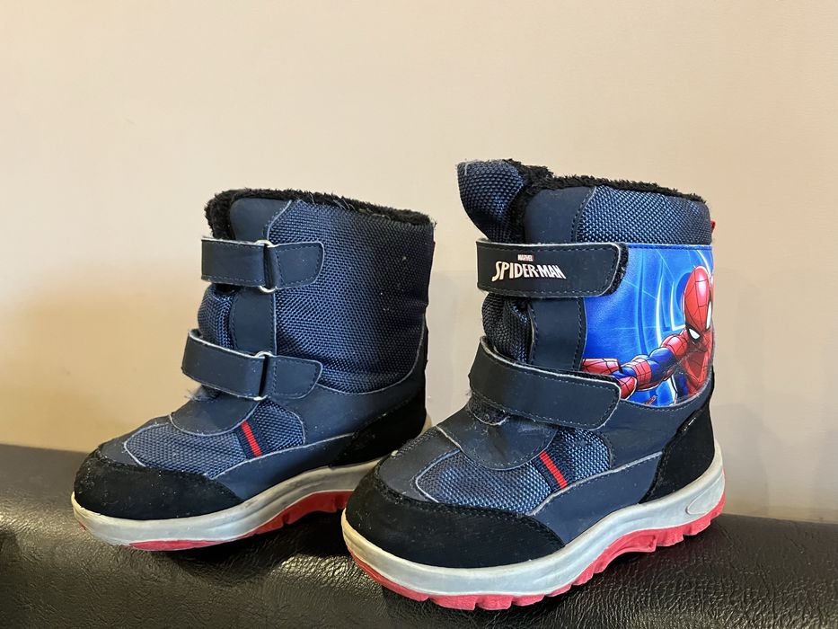 Детски зимни ботуши - спайдермен