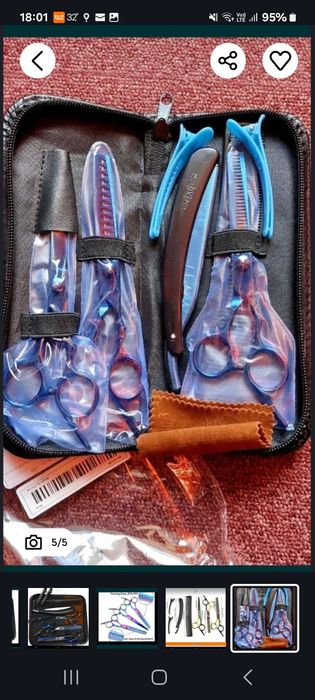 Set foarfeci tuns filat profesionale la penar