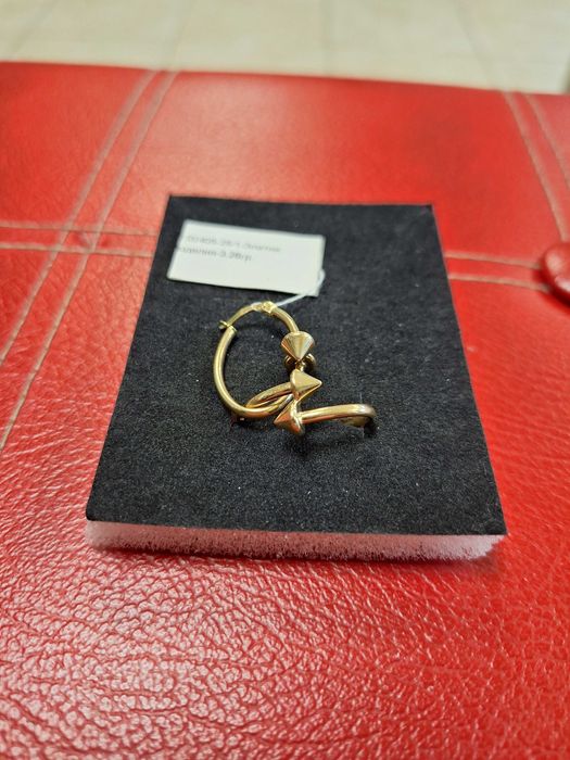 Дамски златни обеци - 3,26 гр.