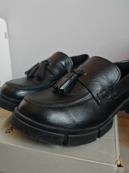 Mocasini din piele Clarks