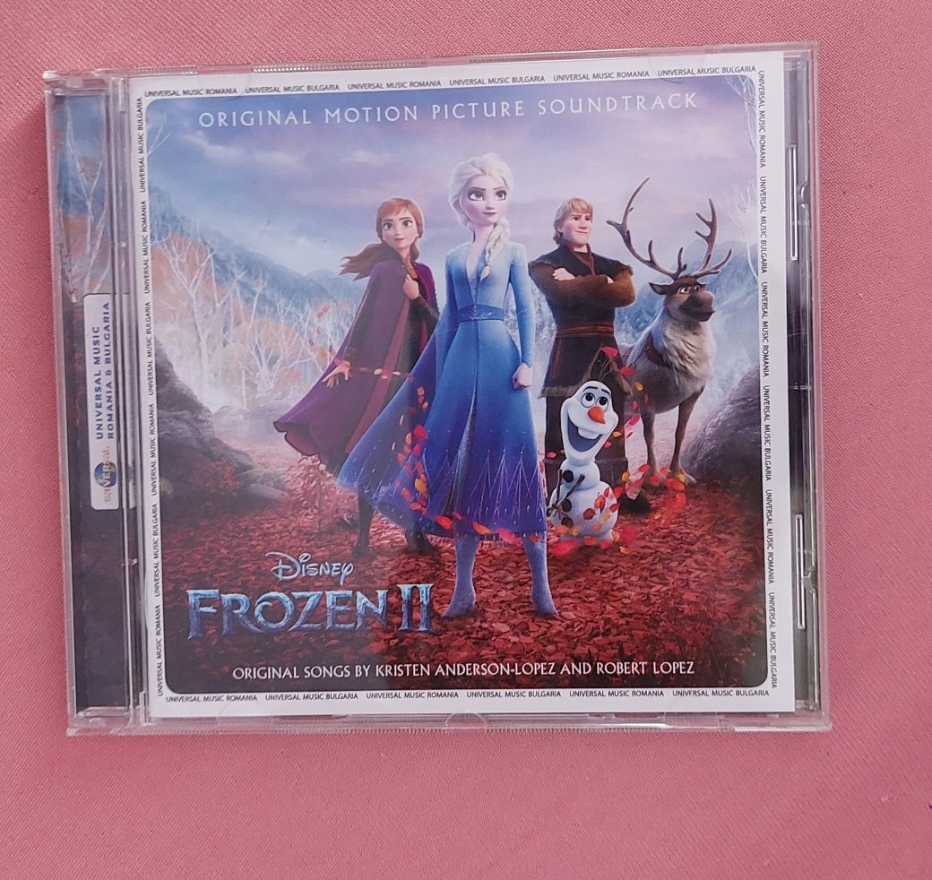 CD Frozen II album cântece