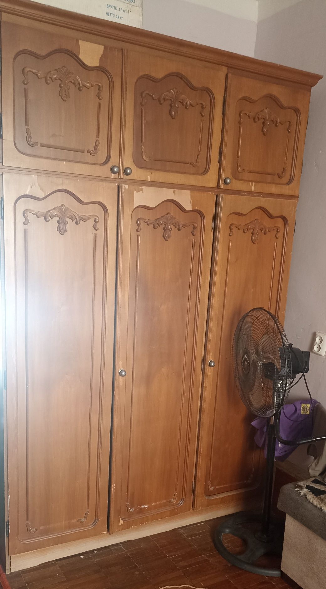 Шкаф для одежды 4 отдела