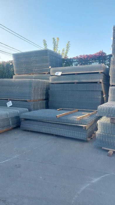 PLasa/ panou bordurat /TEAVA/ STALP 3.5-4.9MM/Zincat /Verde/Gri