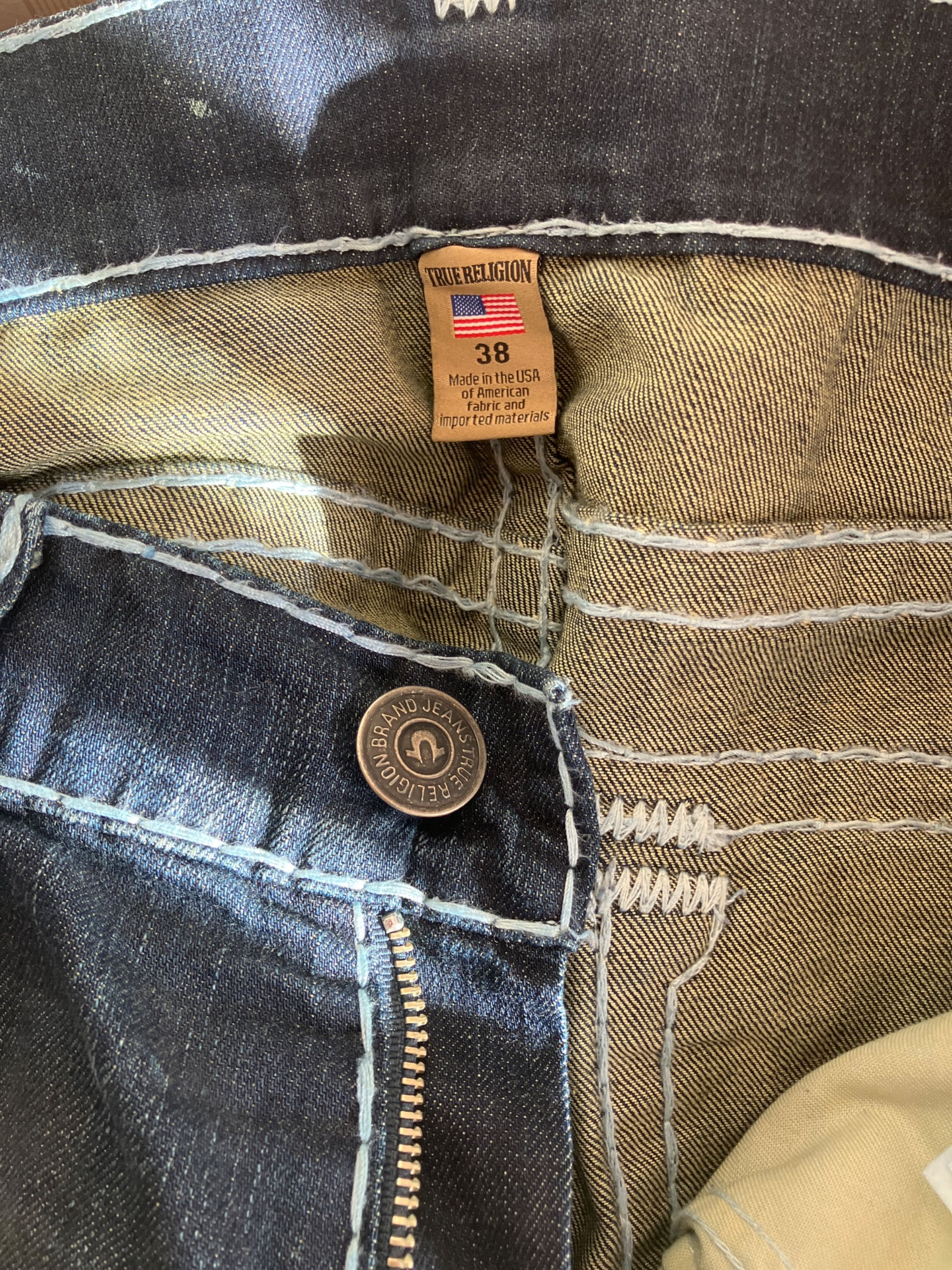 True religion jeans Ricky,Made in USA w38