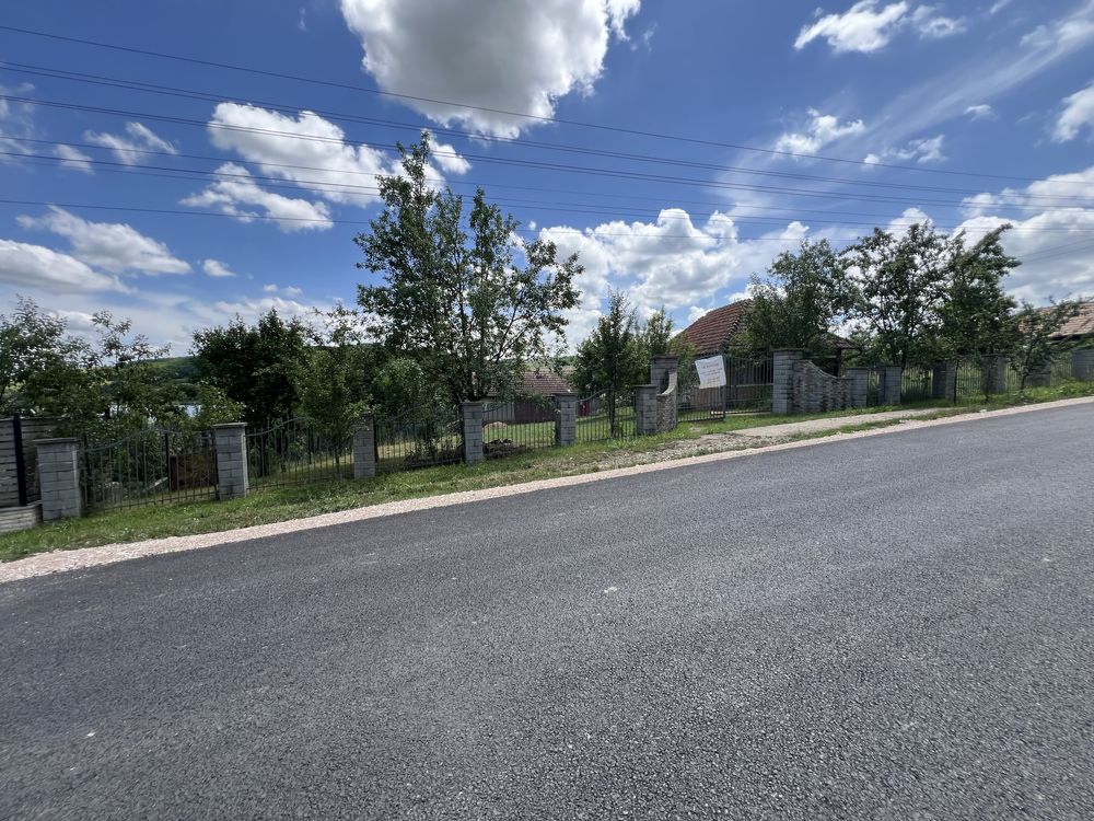 Teren+ Proiect  pt Casa  pe malu lacului   Geaca Jud Cluj -1500   M