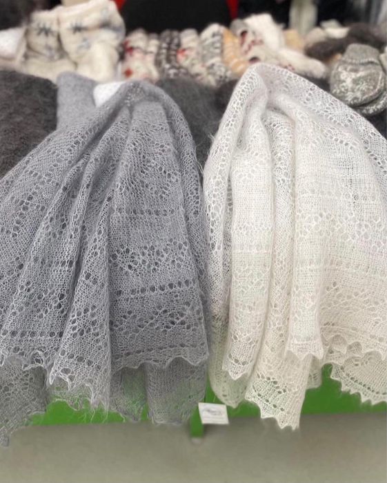 Пуховые изделия ручной работы