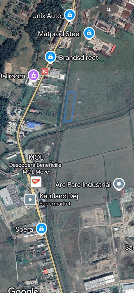 Teren intravilan Dej zona 11 iunie , 4500 MP , acte la zi !