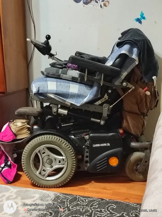 Vând scaun rulant electric CHAIR-MAN 2K – producător: Permobil (Suedia