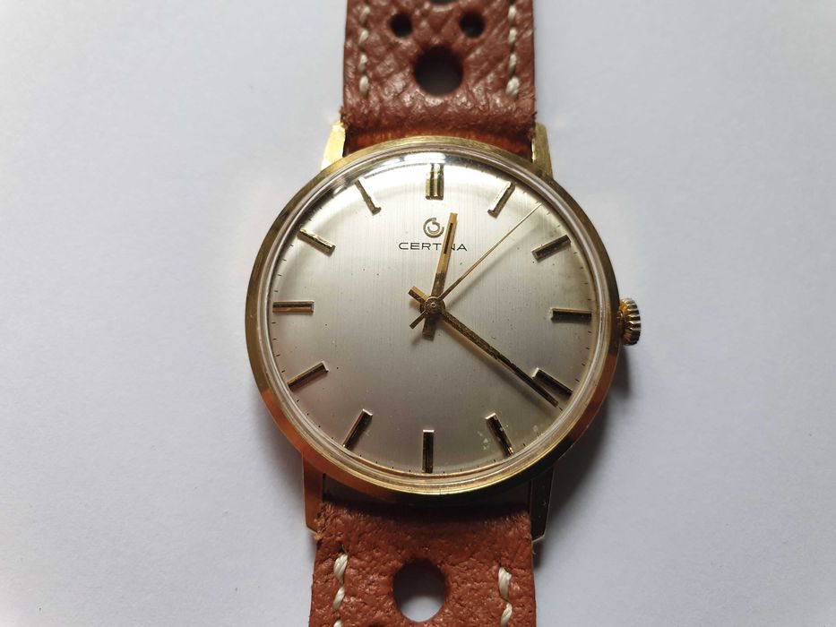 Ceas Certina mecanic din aur 18K
