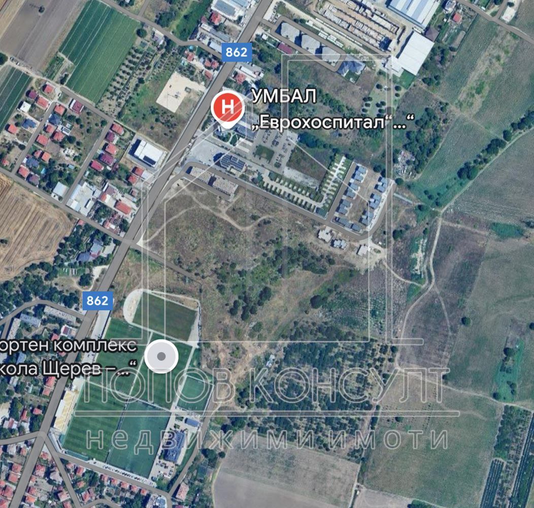 Парцел в Пловдив-Остромила площ 833